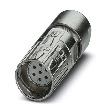 Phoenix Contact - Rundsteckverbinder, feldkonfektionierbar (Industriesteckverbinder) Kabelsteckverbinder M23-07S1N8A80DUS