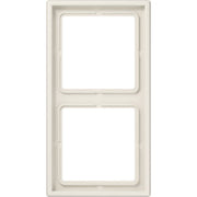 Jung - Abdeckrahmen Rahmen 2-fach ws LS 982 W waage/senkrecht