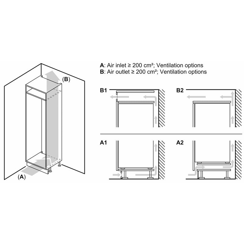 Bosch - Kühlschrank EB-Kühlgerät Express KIL222FE0 Serie4
