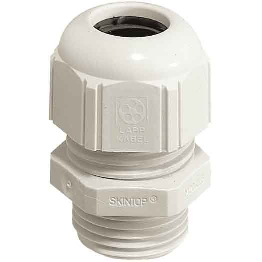 Lapp Zubehör - Kabelverschraubung SKINTOP-STR-M-20X1,5-RAL- STR-M20x1,5 R7035LGY 7035-LGY