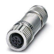 Phoenix Contact - Rundsteckverbinder, feldkonfektionierbar (Industriesteckverbinder) Bussystem-Steckverbinder SACC-M12FS-4#1424700