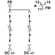 Phoenix Contact - Überspannungsableiter für Energietechnik/Stromversorgung Überspannungsableiter VAL-SEC-T2 #2907874 Typ 2
