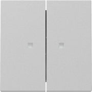 Gira - Abdeckung/Bedienelement für Installationsschalterprogramme Wippe 2f Kontrollf. 3631015 Grau m