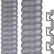 Flexa - Metall-Schutzschlauch Metallschutzschlauch SPR-PVC-AS AD10 gr flüssigkeitsdicht − 50 Meter