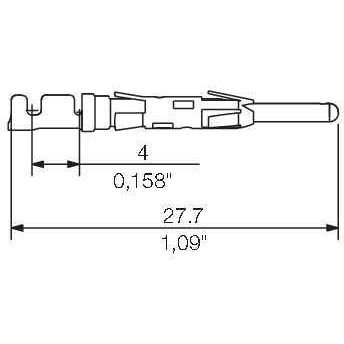 Weidmüller - Zubehör/Ersatzteile für Industriesteckverbinder Steckverbinder RSV CS1,6E18-16 SN I3,5