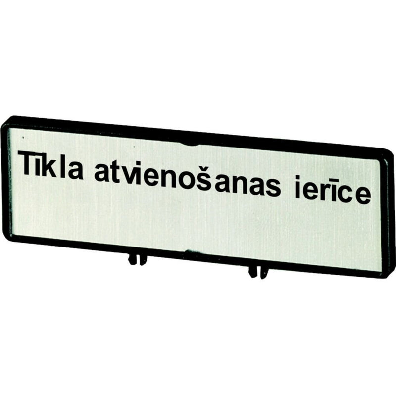 Eaton - Zubehör/Ersatzteile für Niederspannungs-Schalttechnik Träger mit Schild ZFSNT83-P3 T5 T5B P3 88x27mm
