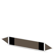 Phoenix Contact - Warn-/Hinweisschild Rohrleitungsmarkierer PML-T109 (26X280)R braun/sw, 26x280mm