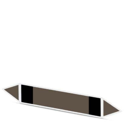 Phoenix Contact - Warn-/Hinweisschild Rohrleitungsmarkierer PML-T109 (26X280)R braun/sw, 26x280mm