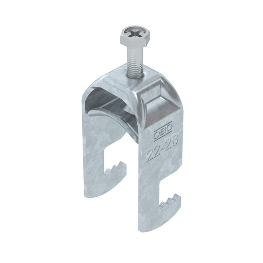 OBO Bettermann - Bügelschelle BS-F1-M-28 FT 22-28mm − 100 Stück