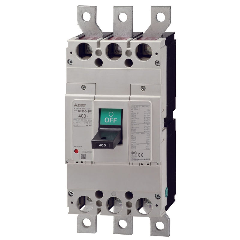 Mitsubishi Electric - Leistungsschalter für Trafo-, Generator- und Anlagenschutz Leistungstrennschalter DSN400-SW 3P 400A 3-polig