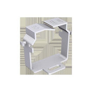 Unex - Halteklammer für Verdrahtungskanal Drahthalteklammer lgr 40864-4 RAL7035 für 60x40 − 24 Stück