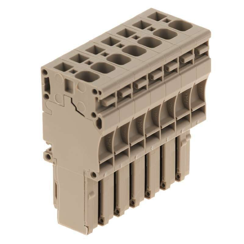 Weidmüller - Zubehör/Ersatzteile für Klemmen Stecker ZP 4/1AN/7 Zugfederanschl.,4mm² − 20 Stück