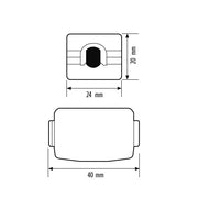 ESYLUX - Elektrisches Zubehör/Ersatzteile für Leuchten 4x Ferritkern FERRITE-SET x4 f.Abschirmung