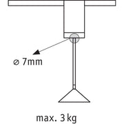 Paulmann - Mechanisches Zubehör/Ersatzteile für Leuchten Pendeladapter 954.94
