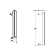Brumberg Leuchten - Decken-/Wandleuchte LED-Wallwasher 60851643 3000K