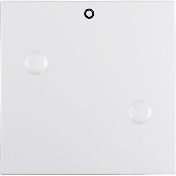 Berker - Abdeckung/Bedienelement für Installationsschalterprogramme Wippe anschraubbar 15731909 Aufdruck "0", pws