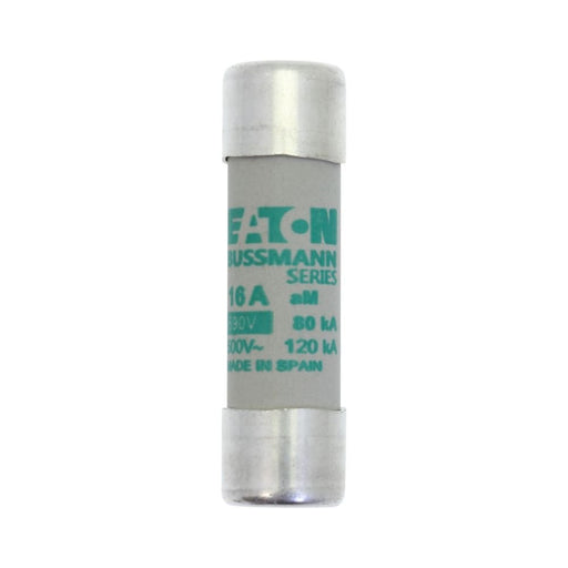 Eaton - Zylindrische Sicherung Sicherungseinsatz Nieders. CYL AM 14,#C14M16S 16A AC 500V 120kA − 10 Stück