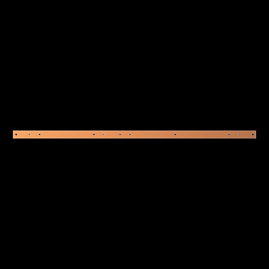 Striebel&John - Sammelschiene Kupferschiene ZXM1114 40x10mm,L:1350mm