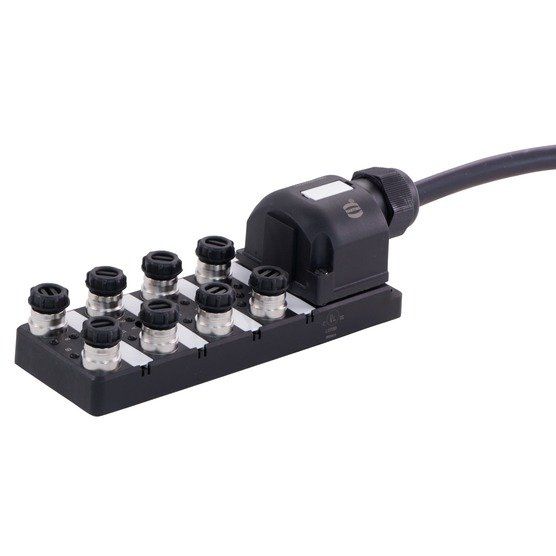 Harting - Passiver Sensor-/Aktor-Verteiler (mit Leitung) Verteilerboxen 090700022200 Anschlusshaube