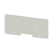 Weidmüller - Abschluss- und Zwischenplatte für Reihenklemme Trennwand WTW WFF35 dunkelbeige, 2mm − 10 Stück