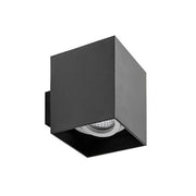 Brumberg Leuchten - Decken-/Wandleuchte Wand-Anbaumodul quadr. 45203560 schwarz/weiß
