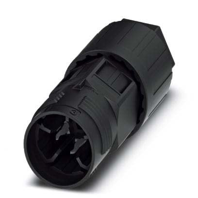 Phoenix Contact - Steckverbinder für steckbare Gebäudeinstallation Leitungsverbinder QPDC4PE6,01X1220BK 2,5qmm-6,0qmm, 40A