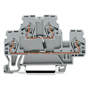 WAGO - Bauelement-Reihenklemme Bauelementklemme 870-540/281-707 Widerstand 5K1,gr − 50 Stück