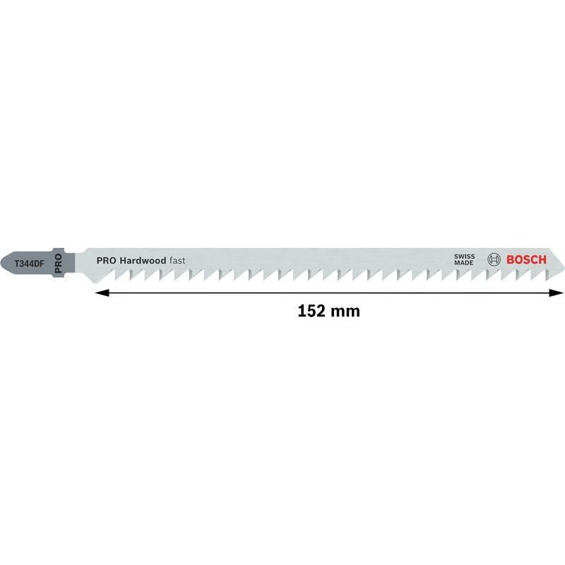 Bosch - Stichsägeblatt PRO Hardwood fast T344DF 2608634243 Stichsägeblatt 152
