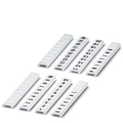 Phoenix Contact - Klemmenmarkierung Zackband flach ZBF3,5 #0801407:0001 quer 1-10 ws B3,5mm − 10 Stück