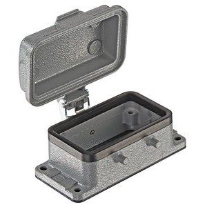 Harting - Gehäuse für Rechtecksteckverbinder Anbaugehäuse 09300100317 10 B