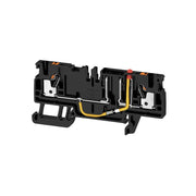 Weidmüller - Sicherungs-Reihenklemme AFS 2,5 CF 2C 24V BK 2,5qmm, 10A, schwarz − 50 Stück