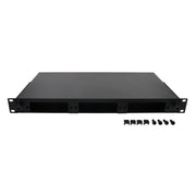 Televes - Abdeckung/Blende/Beschriftungsleiste (Schaltschrank) 19" Frontblende UFB3LGX-A 1HE, 3xLGX MOD