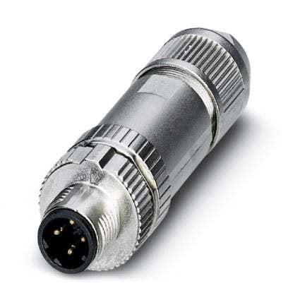 Phoenix Contact - Rundsteckverbinder, feldkonfektionierbar (Industriesteckverbinder) Steckverbinder SACC-M12MSD-#1424682