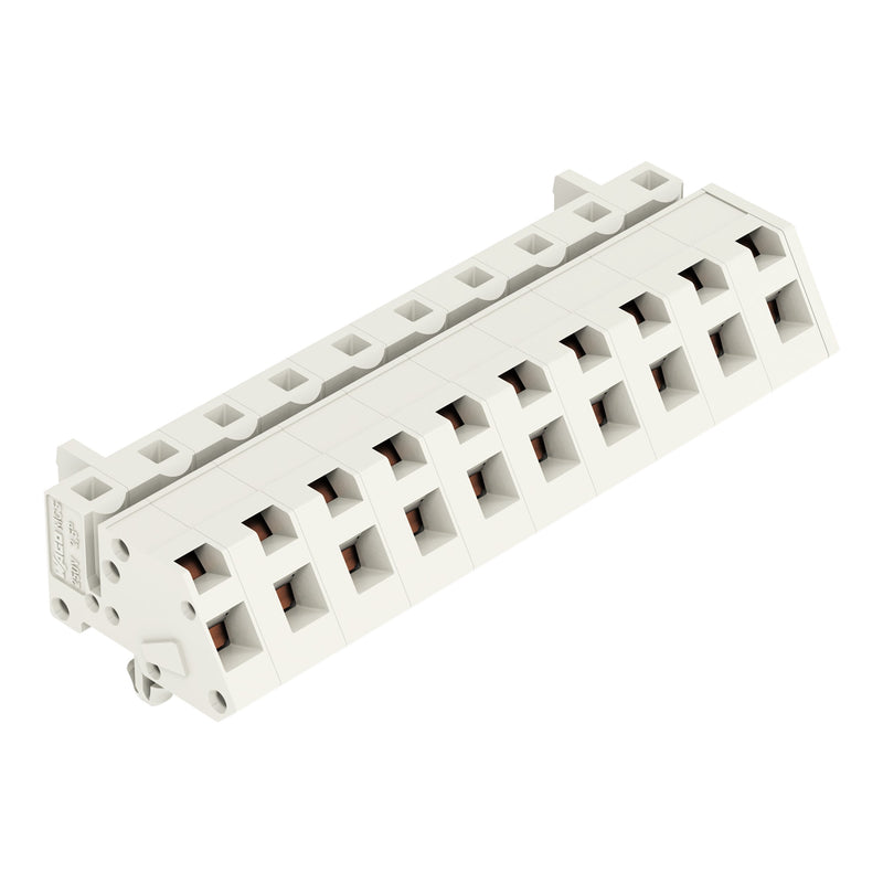 WAGO - Kabelsteckverbinder für Leiterplattensteckverbinder 1-Leiter Federleiste 721-340/008-000 CAGECLAMP 2,5mm²,lgr − 25 Stück