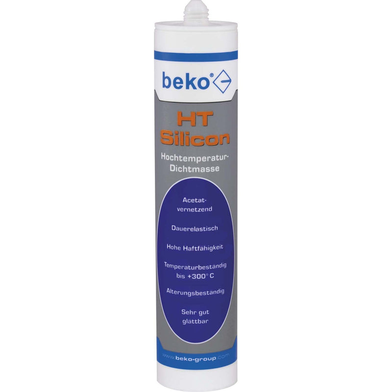 Beko - Dichtstoff HT-Silikon 22601 dunkelrot bis 300Gr
