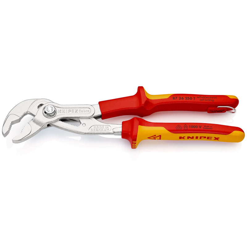 Knipex - Wasserpumpenzange Hightech-Wasserpumpenzange 87 26 250 T BK Cobra VDE