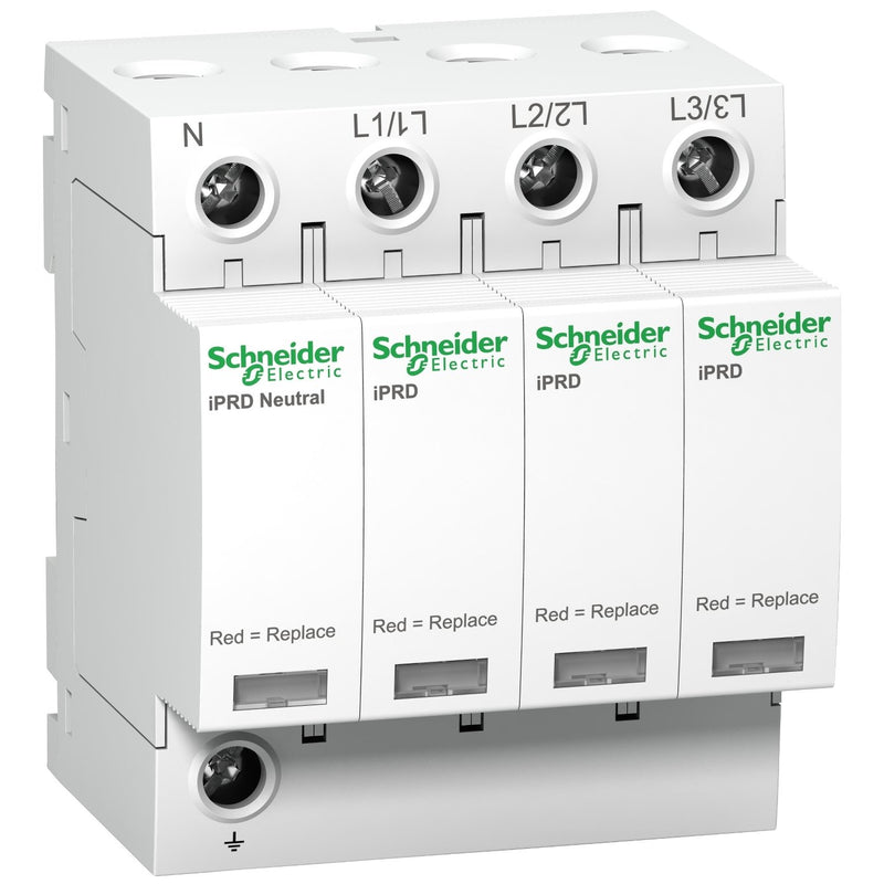 Schneider Electric - Überspannungsableiter für Energietechnik/Stromversorgung Modul. Überspannungsabl. A9L65601 3p+N, 350V