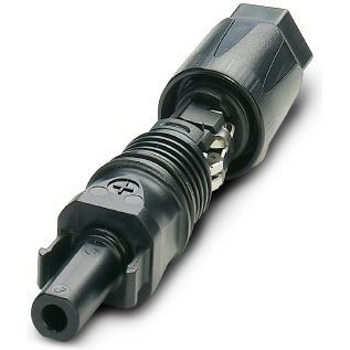 Phoenix Contact - Rundsteckverbinder, Einbau (ohne Leitung) Stecker PV-C3F-S 2,5-6 (+) Photovoltaik − 1 Stück