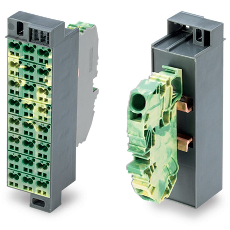 WAGO - Feldbus, Dez. Peripherie - Kommunikations-Modul PotentialblockAufdruck1-24 726-621 dunkelgrau