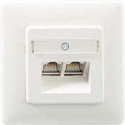 Rutenbeck - Kommunikationsanschlussdose Kupfer Cat.6-Anschlussdose UAE-Class #132112050 EAiso-8/8 U Up mK rw − 10 Stück