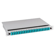 EFB-Elektronik - Patchpanel LWL Spleissbox, bestückt B70203.24 12xSCD-SC 50/125