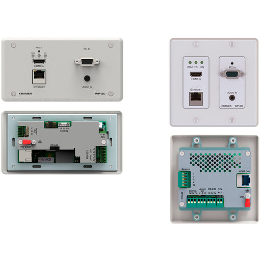 Kramer - Endgeräteumschalter Transmitter WP-20/EU(W)-86 UK,86mm,ws