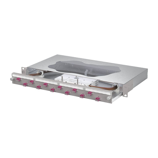 Metz Connect - Patchpanel LWL Patchfeld splice 1504677512-F 12xLC-D OM4