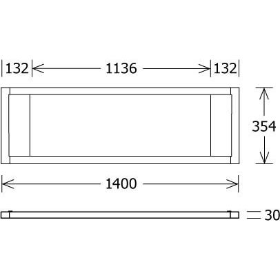 LTS Licht&Leuchten - Pendelleuchte LED-Pendelleuchte PIANO-P 1400840DALWS 4000K DALI dim ws