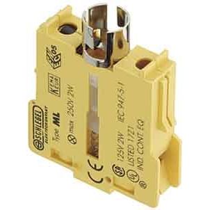 Schlegel - Lampenfassungsblock für Befehls- und Meldegeräte Modul-Lampenelement ML mit Fassung − 1 Stück by Schlegel
