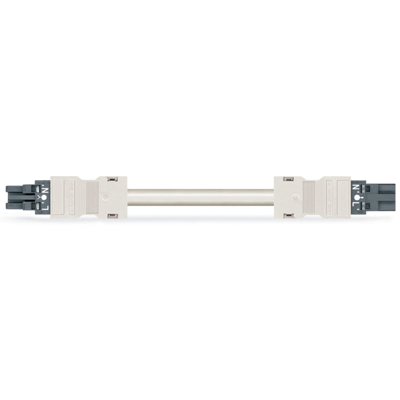 WAGO - Konfektionierte Leitung für steckbare Gebäudeinstallation konfekt.Verbindungsleitung 771-8982/006-104 Eca,Buchse Stecker