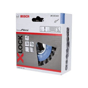 Bosch - Rotierende Drahtbürste PRO Metal heavy X-Lock 2608620731 Scheibenbürste 115 x
