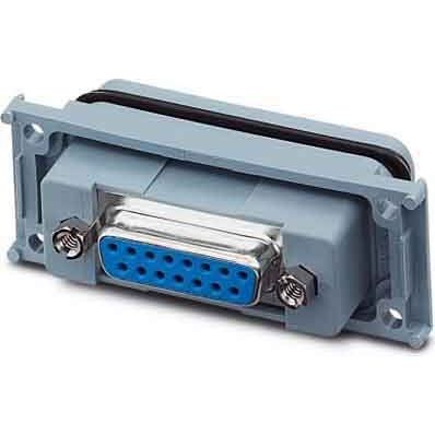 Phoenix Contact - D-Sub-Kupplung D-SUB Anbaurahmen VS-15-A-GC-BU/BU − 5 Stück