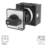 Eaton - Lastschalter Stufenschalter Heizung T3 T3-2-96/EZ 32A Zentraleinbau