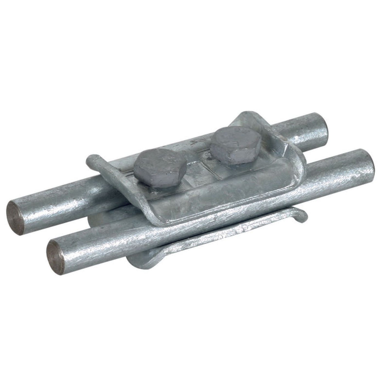 DEHN - Verbinder für Blitzschutz Parallelverbinder PV 7.10 SKM8X20STTZN St/tZn f. Rd 7-10mm